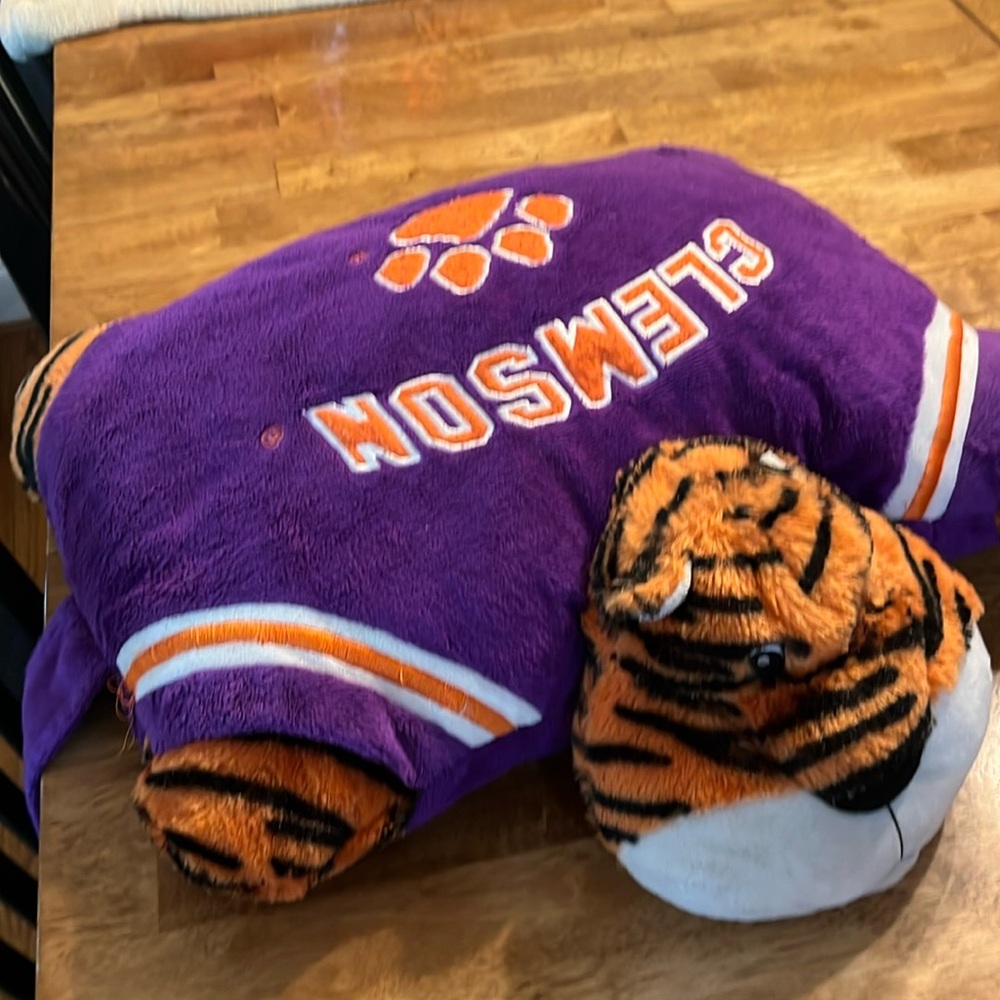 Clemson pillow pet
